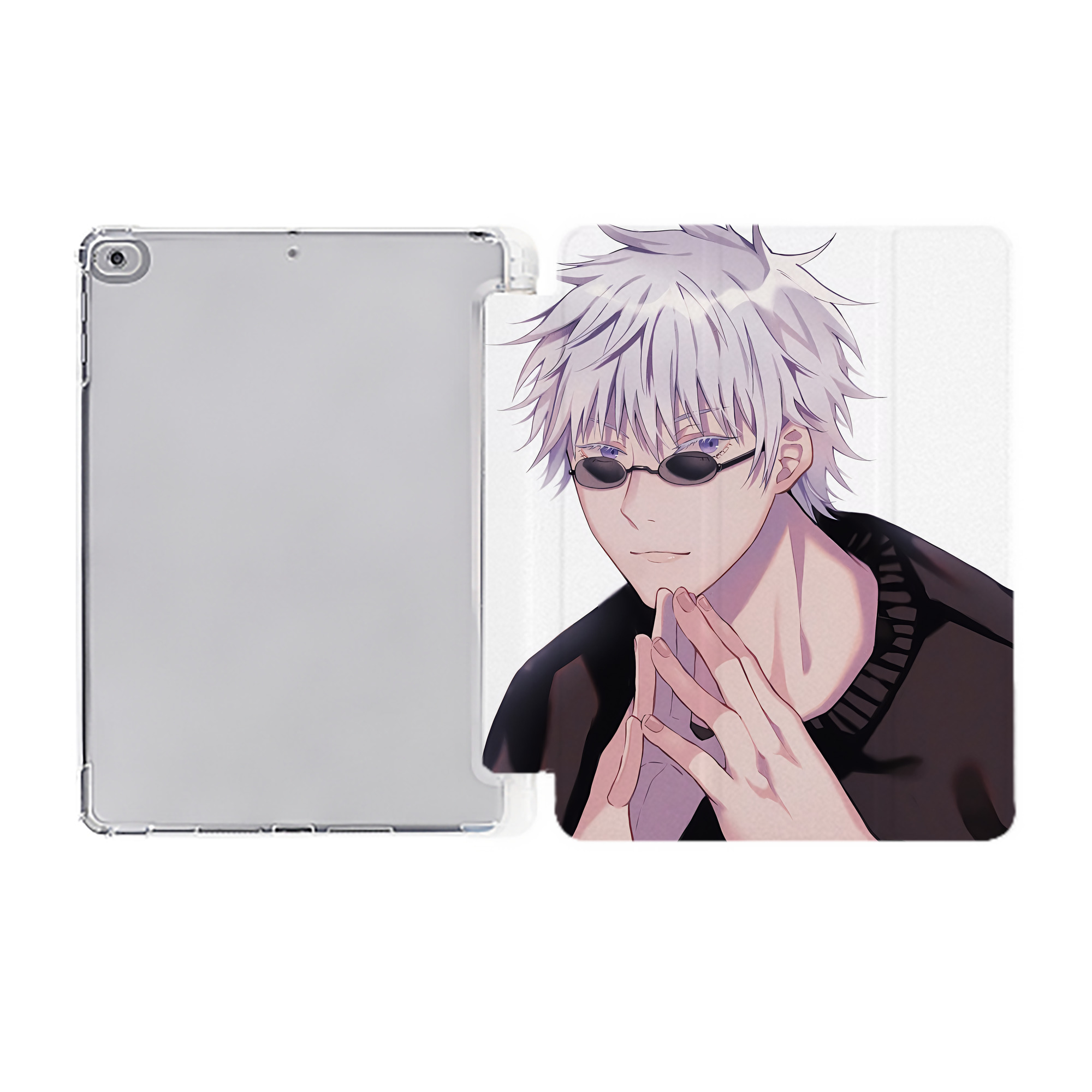 （画像用） SPY×FAMILY间谍家家酒 IPad ケース ペン収納付き 三つ折りスタンド PUレザー×シリコン 対応機種9.5/10.5/10.9インチ